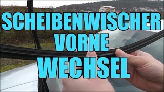 Skoda Octavia Scheibenwischer vorne wechseln [upl. by Brawner]