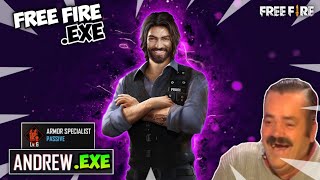 FREE FIREEXE  Andrew Exe [upl. by Aranaj]