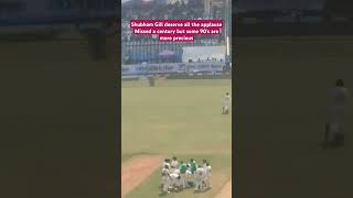 Shubman Gill misses out century Gets standing ovation Wankhede crowd shubmangill indvsnz cricket [upl. by Samella]