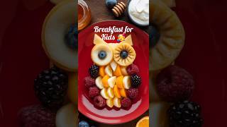 DESAYUNO PARA LOS PEKES BREAKFAST FOR KIDS food foodlovers fruit amantesdelacomida [upl. by Forcier]