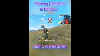 BR Rank Fighting Highlights🔥 freefire freefireclips freefireshorts shorts [upl. by Banna626]