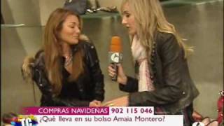 Amaia Montero de compras Entrevista [upl. by Gerhardine]