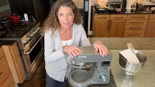 Vevor Stand Mixer Review 660W 6Speeds LCD Screen TiltHead amp 58 Qt Stainless Steel Bowl [upl. by Kleiman]