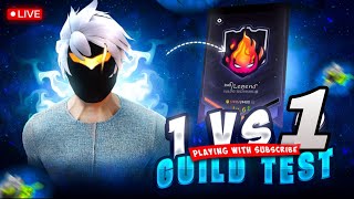 BRN 😱 GUILD TEST IS ON JOIN NOW ⛓ 1 VS 1 ⛓ LIVE 🔴 [upl. by Akcira]