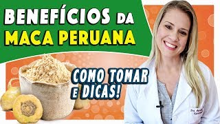 Benefícios Maca Peruana  Para Que Serve e Como Tomar EFEITOS COLATERAIS [upl. by Onifled]