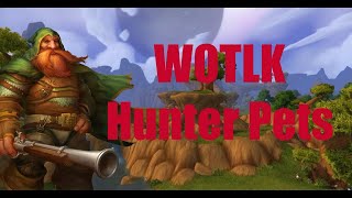 WOTLK Hunter Pet Guide to Families Talent Tree and Tips [upl. by Thorsten]