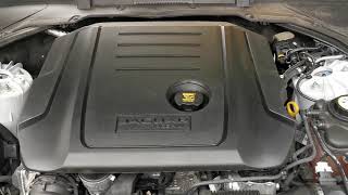 Jaguar XE 20 Diesel Ingenium Engine Noise  Sound warmed up [upl. by Adnovaj]