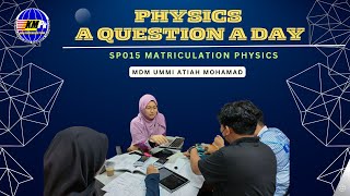 WEEK 12 Q2 CH3 Physics A Question A Day [upl. by Fugazy]