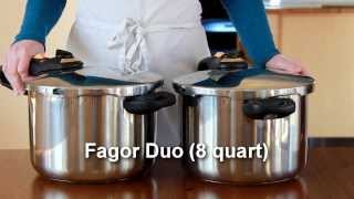 How to Use a Pressure Cooker Fagor Duo [upl. by Katherin]