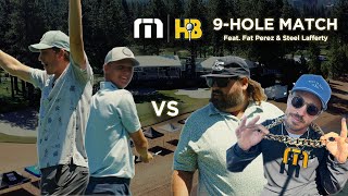 Epic 9Hole Showdown Austin Reaves amp Trent Swaim vs Fat Perez amp Steel Lafferty  Hillbilly Bogey [upl. by Ramraj]