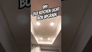 DIY Kitchen Lighting Upgrade DIY kitchenlighting recessedlighting led crownmolding [upl. by Ivana]