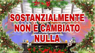 Sostanzialmente non è cambiato nulla [upl. by Aicela604]