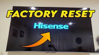 How to Factory Reset Hisense TV to Restore to Factory Settings [upl. by Artkele]