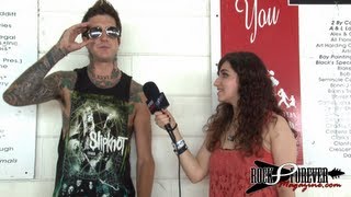 Of Mice amp Men Austin Carlile Interview with Rock Forever Magazine [upl. by Mckenna]