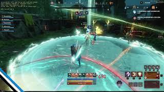 New World Tank Build SnS Flail Odo The Wall OPR Loose but good pvp fight [upl. by Haidebez]