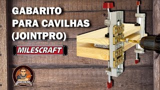 GABARITO PARA CAVILHAS JOINTPRO  MILESCRAFT [upl. by Muirhead11]