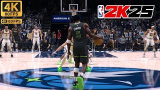 NBA 2K25 PC NUGGETS vs TIMBERWOLVES  4K 60 FPS ULTRA REALISTIC GAMEPLAY [upl. by Ozner]