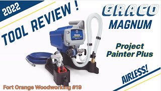 Graco Magnum Project Painter Plus Review [upl. by Hairym]