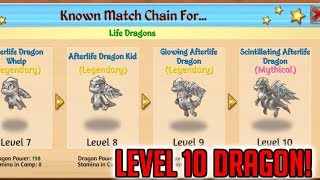 Merging My First Level 10 Dragon  Merge Dragons [upl. by Akceber]