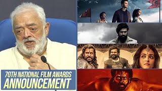 70th National Film Awards Announcement  2022 Feature Films  Manastars [upl. by Nuavahs]