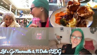 Lets Go Newcastle amp N Dubz Tour VLOG [upl. by Aratehs647]