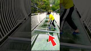 ग्लास ब्रिज को कैसे साफ किया जाता है glass bridge cleaning  shortsvideo [upl. by Wynne]