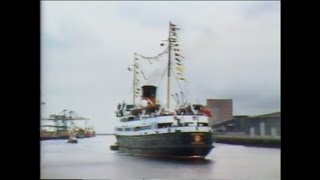 Manxman IOMSPC  Last sailing to Belfast 27 August 1982 [upl. by Wetzel39]