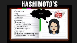 HIPOTIROIDISMO AUTO INMUNE O HASHIMOTO  CAUSAS Y SÍNTOMAS [upl. by Elahcim]