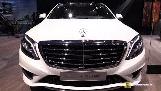 2015 MercedesBenz SClass S500 Plug in Hybrid  ExteriorInterior Walkaround  2014 Paris Auto Show [upl. by Agatha214]