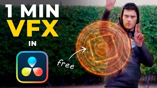 How to use Free VFX in DaVinci Resolve Beginner Video [upl. by Calondra]