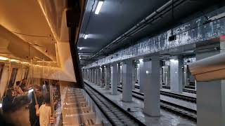 Bucharest Metro  window view between Străulești Depot and Străulești M4 [upl. by Selinda238]