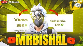 🔴Channel Promotion Giveaway FF Live Nepal ❤️ Mr Bishal  FF Live  Free Fire 🔥 [upl. by Merla]