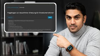 Fragebogen Zur Steuerlichen Erfassung with Elster  Step By Step English Tutorial [upl. by Renie]