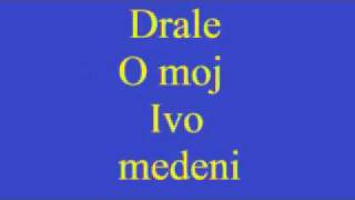 DraleO moj Ivo medeni [upl. by Winshell33]