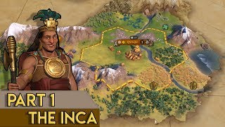 VOLCANOES ARE HARMLESS RIGHT  Civilization 6 Gathering Storm Inca Gameplay  Part 1 [upl. by Leiser]