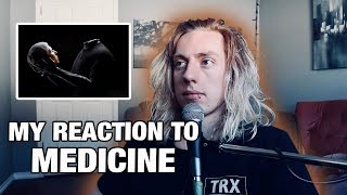 Metal Drummer Reacts Medicine by Bring Me The Horizon [upl. by Ytte332]