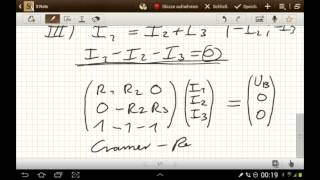 Die Analyse einer Elektrischen Schaltung mit der Matrix Rechnung [upl. by Bilicki828]