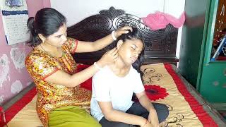 RELAXING BANGLADESH HEAD MASSAGE [upl. by Notsuh]