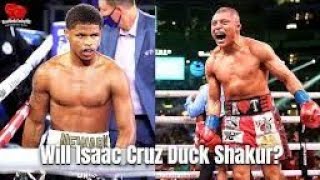 SHAKUR STEVENSON VS ISAACS CRUZWBC WBA LIGHT WEIGHT TITLESTACTICS [upl. by Daitzman]