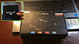 TV BOX MXQ PRO 4K 5G  UNBOXING [upl. by Olia]