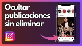 Cómo ocultar publicaciones de Instagram sin eliminar Tutorial [upl. by Dorene]