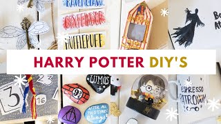 DIY HARRY POTTER Adventskalender  24 Geschenke zum Füllen Bastelideen selbstgemacht  ⚡🧙 [upl. by Aire]