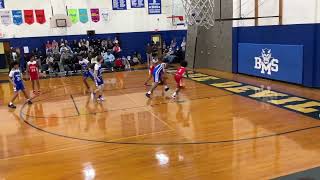 Hendersonville Middle School vs Brevard Middle School 11923 [upl. by Zug]