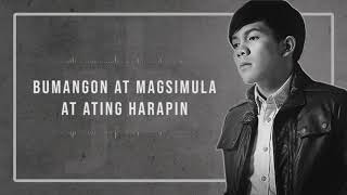 Jovit Baldivino  Bumangon Tayo Official Lyric Video [upl. by Elacim]