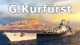 World of WarShips Grosser Kurfürst  4 Kills 297K Damage [upl. by Reinhardt]