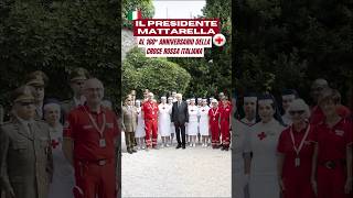 Il Presidente Mattarella a Solferino per il 160° della CroceRossa [upl. by Ythomit]