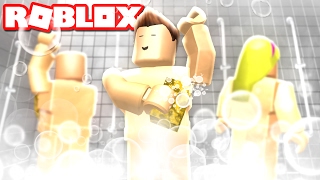 SHOWER SIMULATOR IN ROBLOX [upl. by Elmaleh]