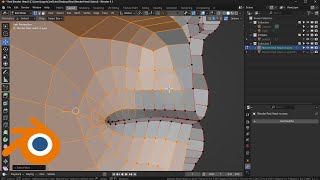 Blender WalkThrough Part 8 ATL Q Mesh Correction Rename [upl. by Catlee]