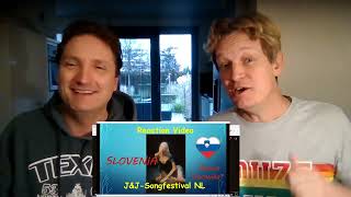 4 Slovenia Reaction Video Eurovision 2024 [upl. by Helprin]