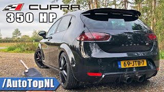 350HP Seat Leon Cupra MK2 REVIEW on AUTOBAHN NO SPEED LIMIT by AutoTopNL [upl. by Broida]